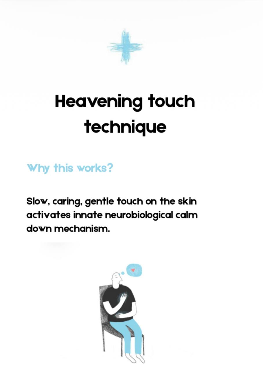 Self-soothing touch