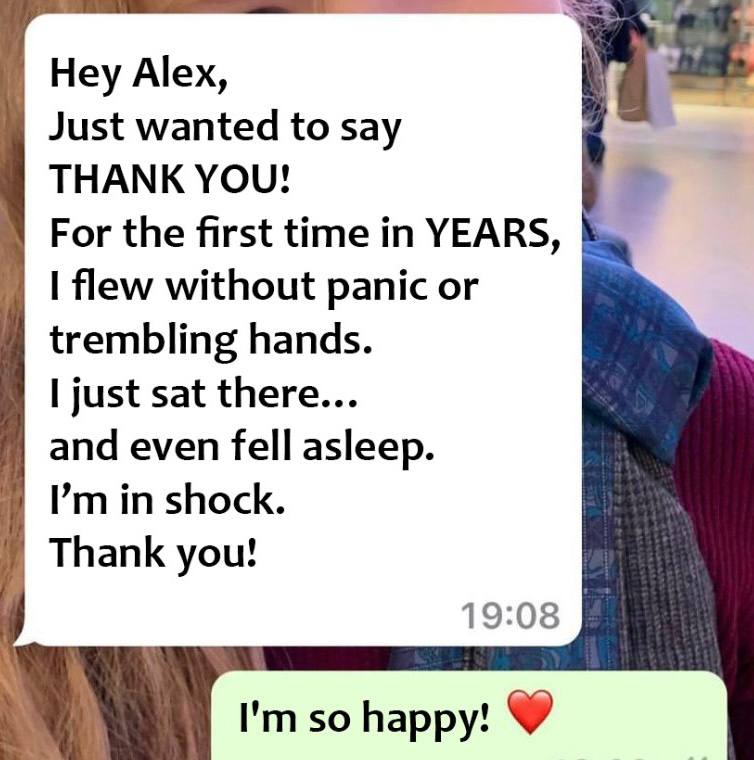 5-star review: Thank you for helping me feel safe